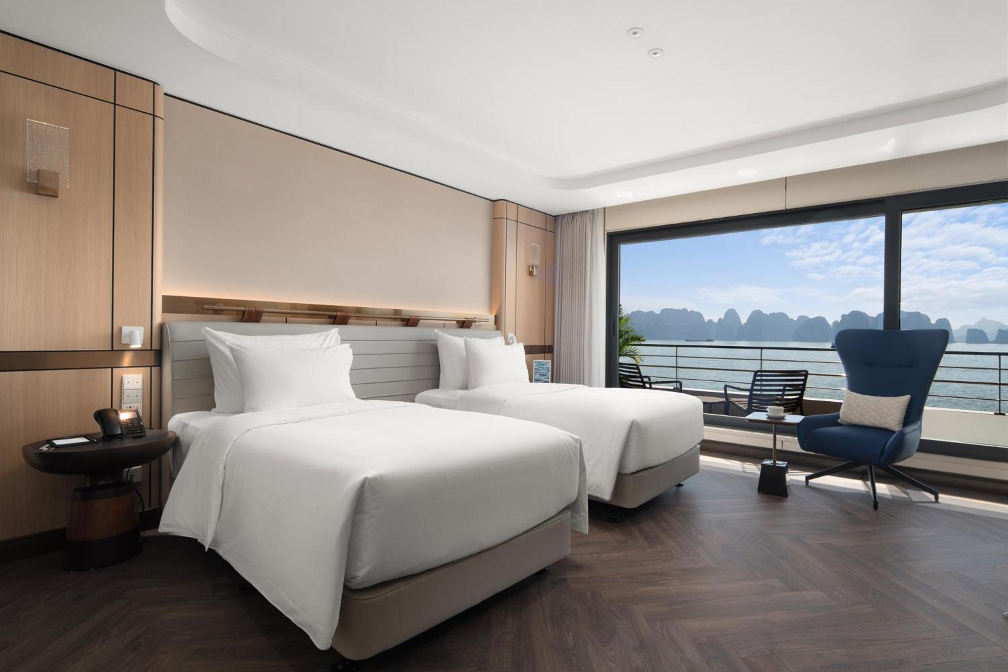 Hotel Grand Pioneers Halong Bay Cruise 1 Ha Long Exterior foto