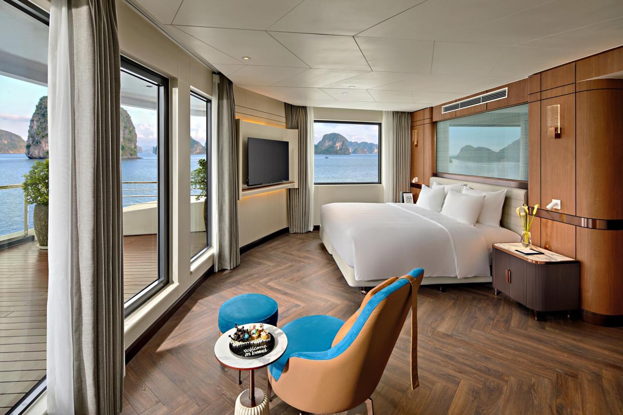 Hotel Grand Pioneers Halong Bay Cruise 1 Ha Long Exterior foto