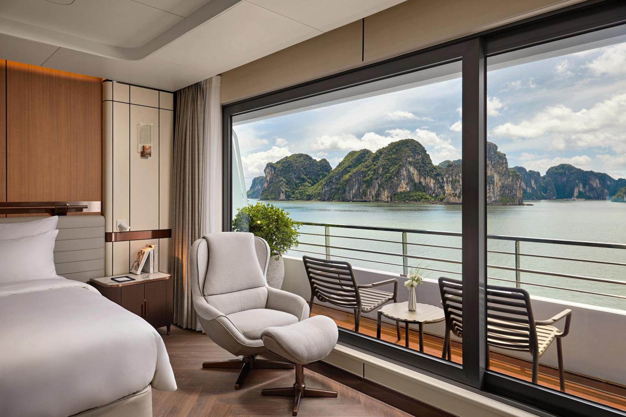 Hotel Grand Pioneers Halong Bay Cruise 1 Ha Long Exterior foto