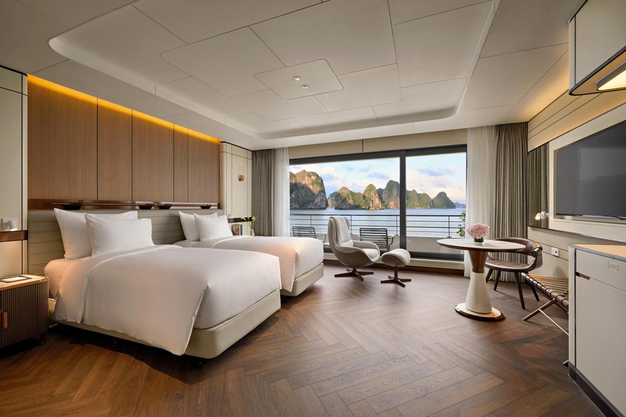 Hotel Grand Pioneers Halong Bay Cruise 1 Ha Long Exterior foto