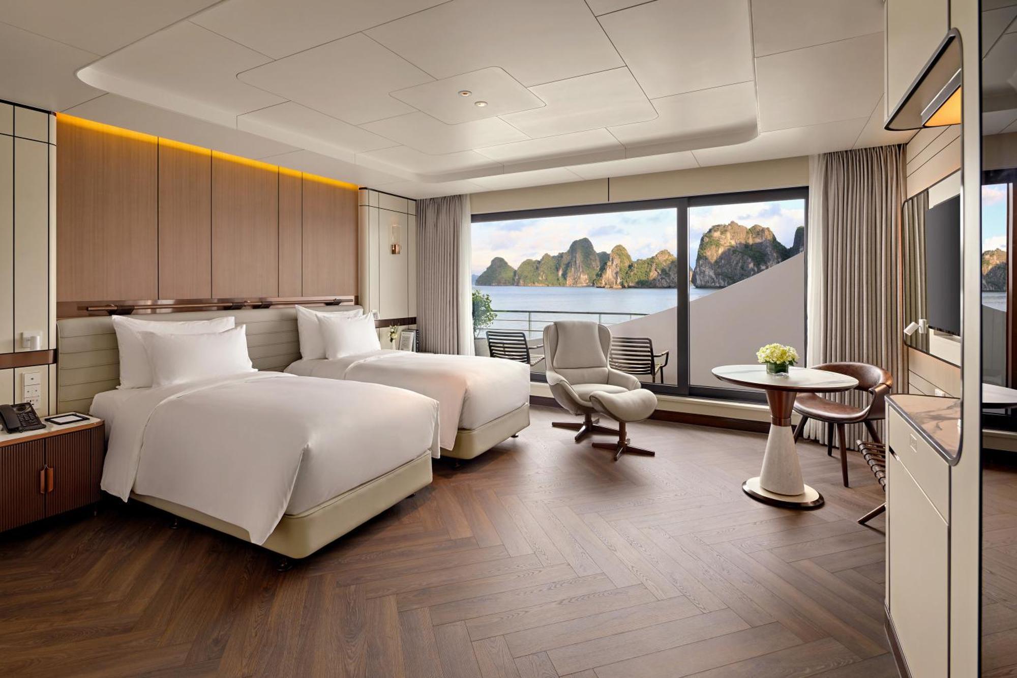 Hotel Grand Pioneers Halong Bay Cruise 1 Ha Long Exterior foto